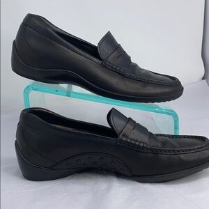 Men’s Tod’s Sz 7.5 Black Leather Slip On Shoes